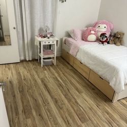 Twin Bed With Droors 