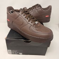Nike Air Force 1 Supreme Baroque Brown