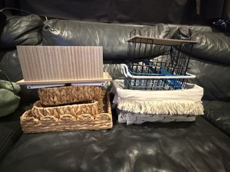 Assorted Small Storage / Decorative Baskets