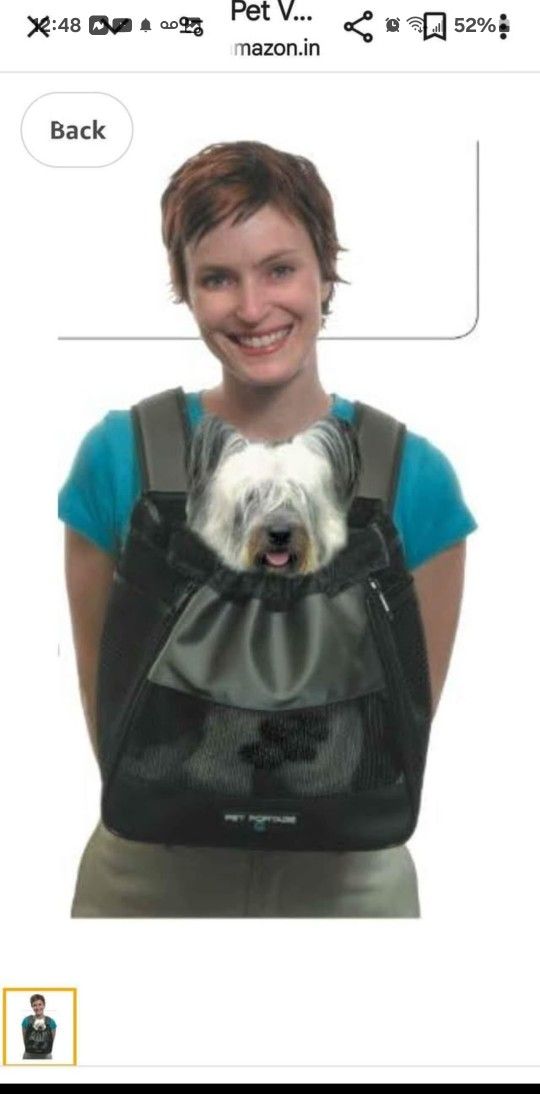 Pet Front Carrier