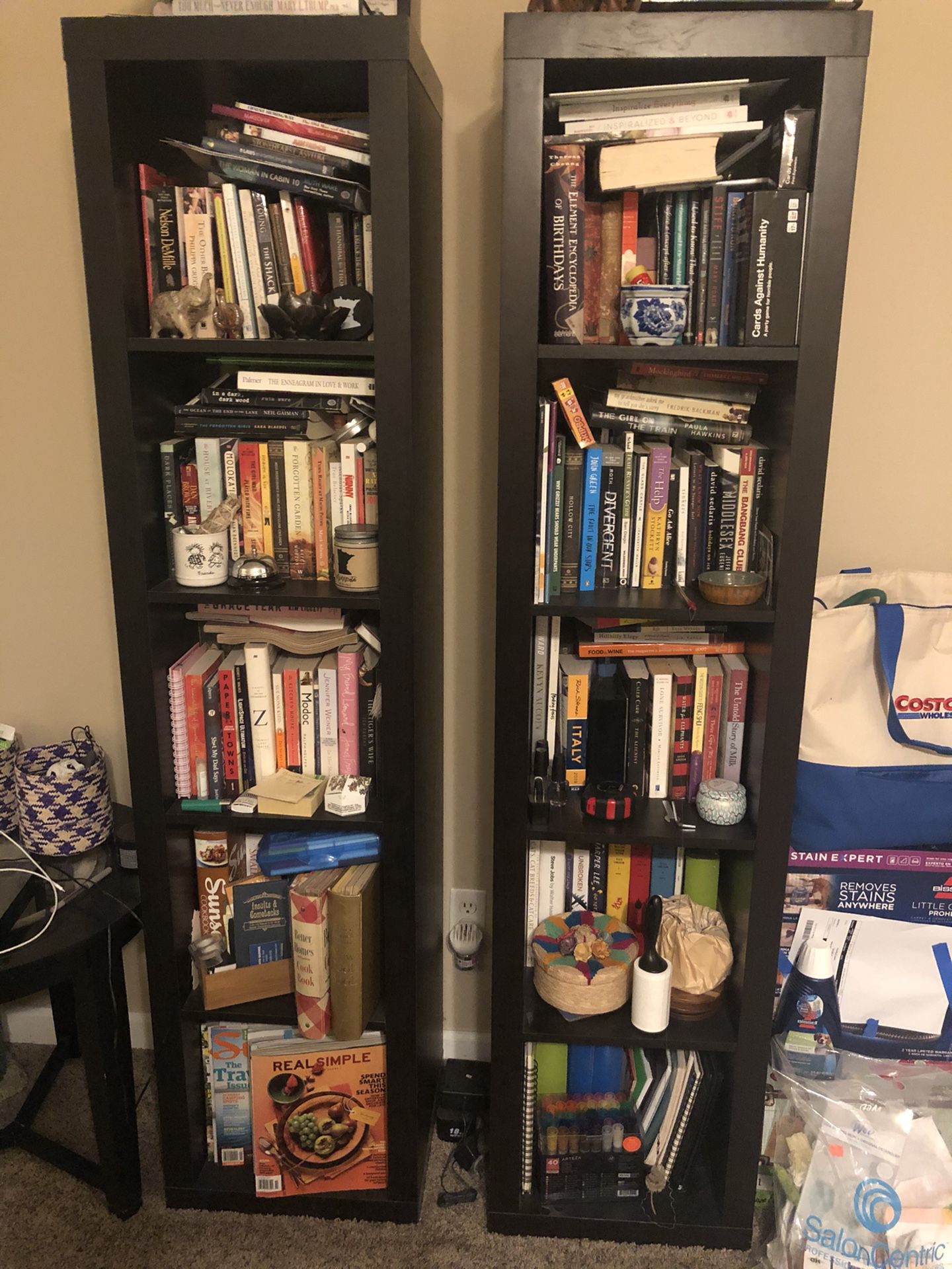 2 IKEA Book Shelves
