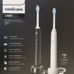Phillips Sonicare 2300 Electric Toothbrush Set NEW