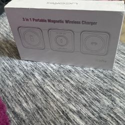 3 In 1 Portable Magnetic Wireless Charger