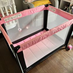 Pink Play Pen 
