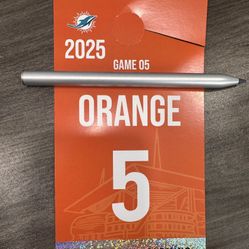 Orange Dolphins Ravens Parking Miami