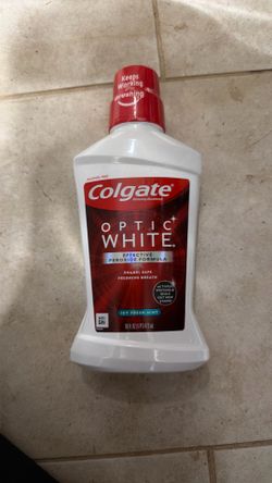 1 colgate mouthwash (I have 8 left)