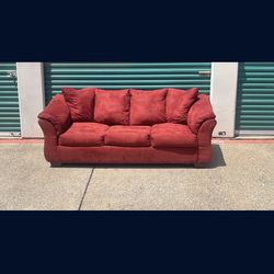 Red Couch/ Bed 