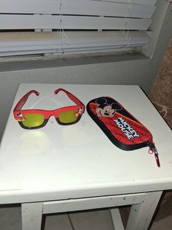 Mickey Mouse Kids Sunglasses with Case