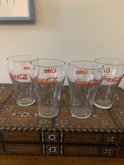Vintage Coke Glasses