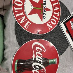 Porcelain Signs Vintage 
