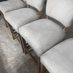 Beautiful Bar Stool / Counter Stools ! Anthropology Look Alike From Living Spaces! $50 Each (4 Stools) 
