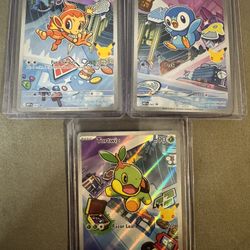 Pokemon Gen 4 Starters