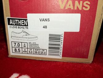 Vans Authentic Sneakers Size 7 Men / 8.5 Women