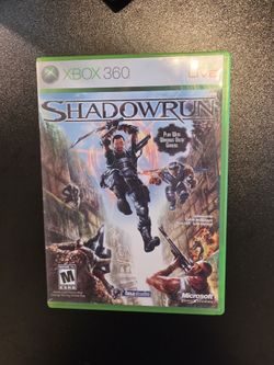 Shadowrun Xbox 360 Game