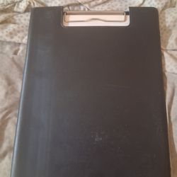 Clip Board Portfolio Black