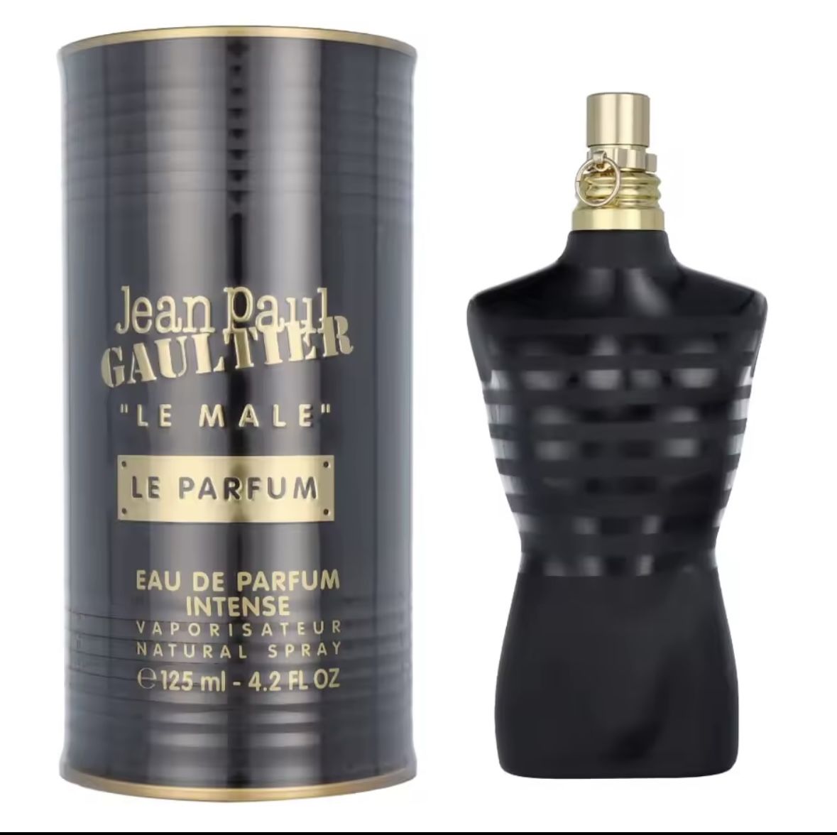 Le Male Le Parfum by Jean Paul Gaultier for Men 4.2 oz Eau de Parfum Intense Spray