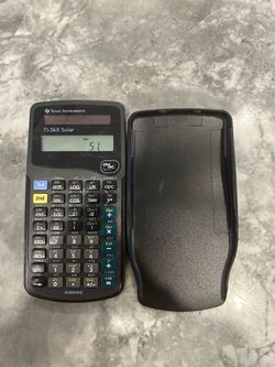 Texas Instruments TI-36X Solar Scientific Calculator – Working