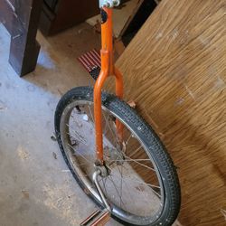 Unicycle.  Needs A New Tire