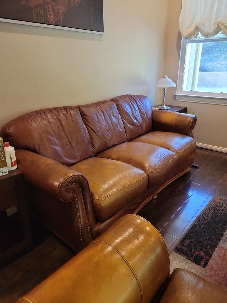 Leather Sofa