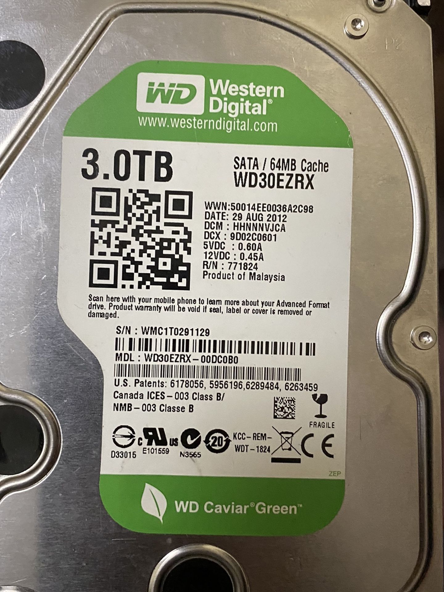 3TB Hard Drive