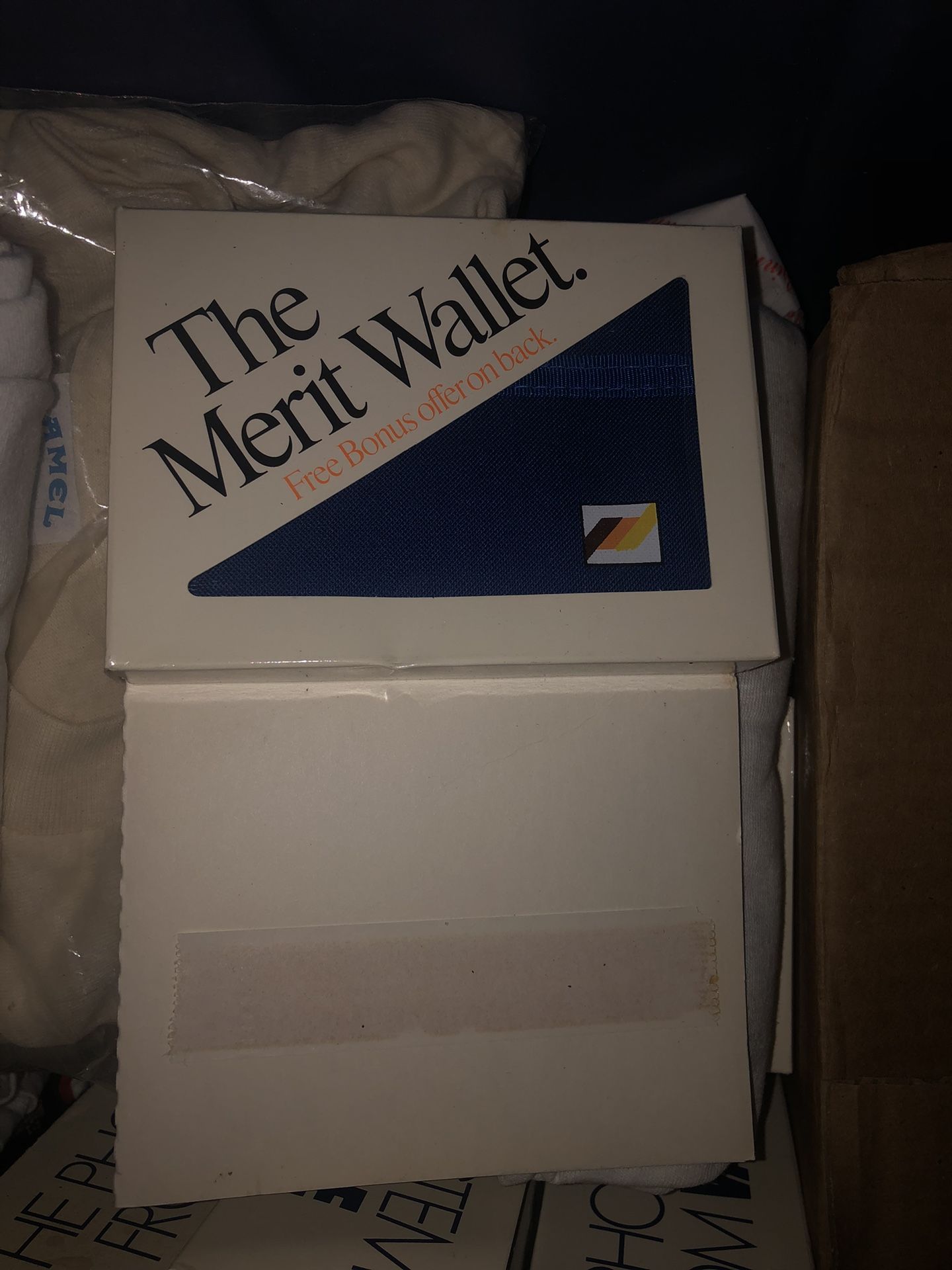 5 merit Velcro Wallets And 3 vantage Phone Ads