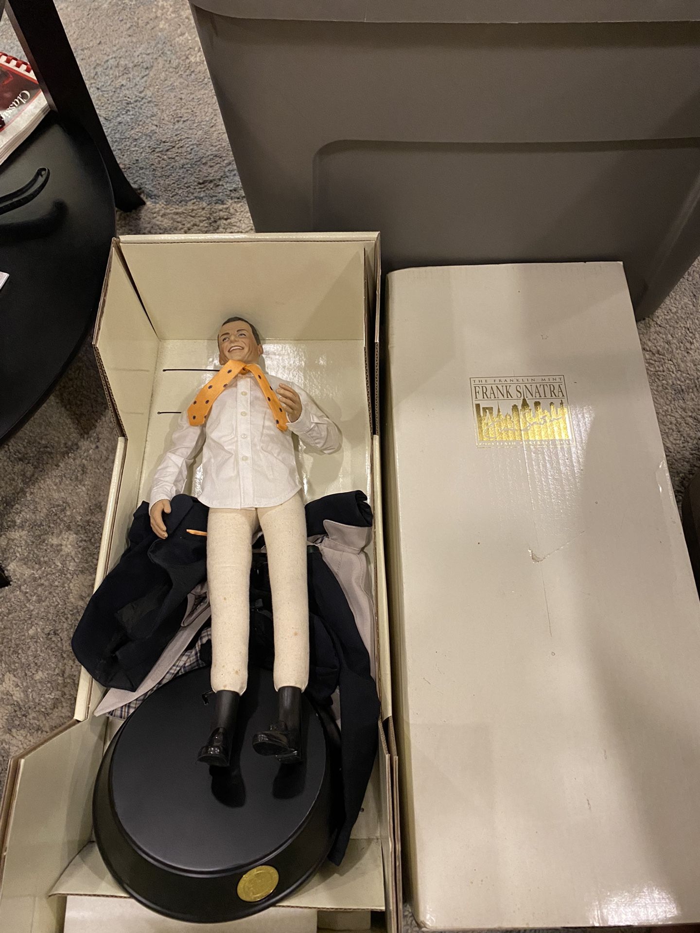 Porcelain Portrait Doll フランク シナトラ Frank Sinatra Doll