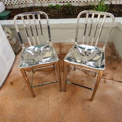 OPEN TO OFFERS Crate And Barrel Counter/ Island Bar Stools