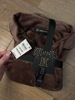 INC long Sleeve Pj Set🤎