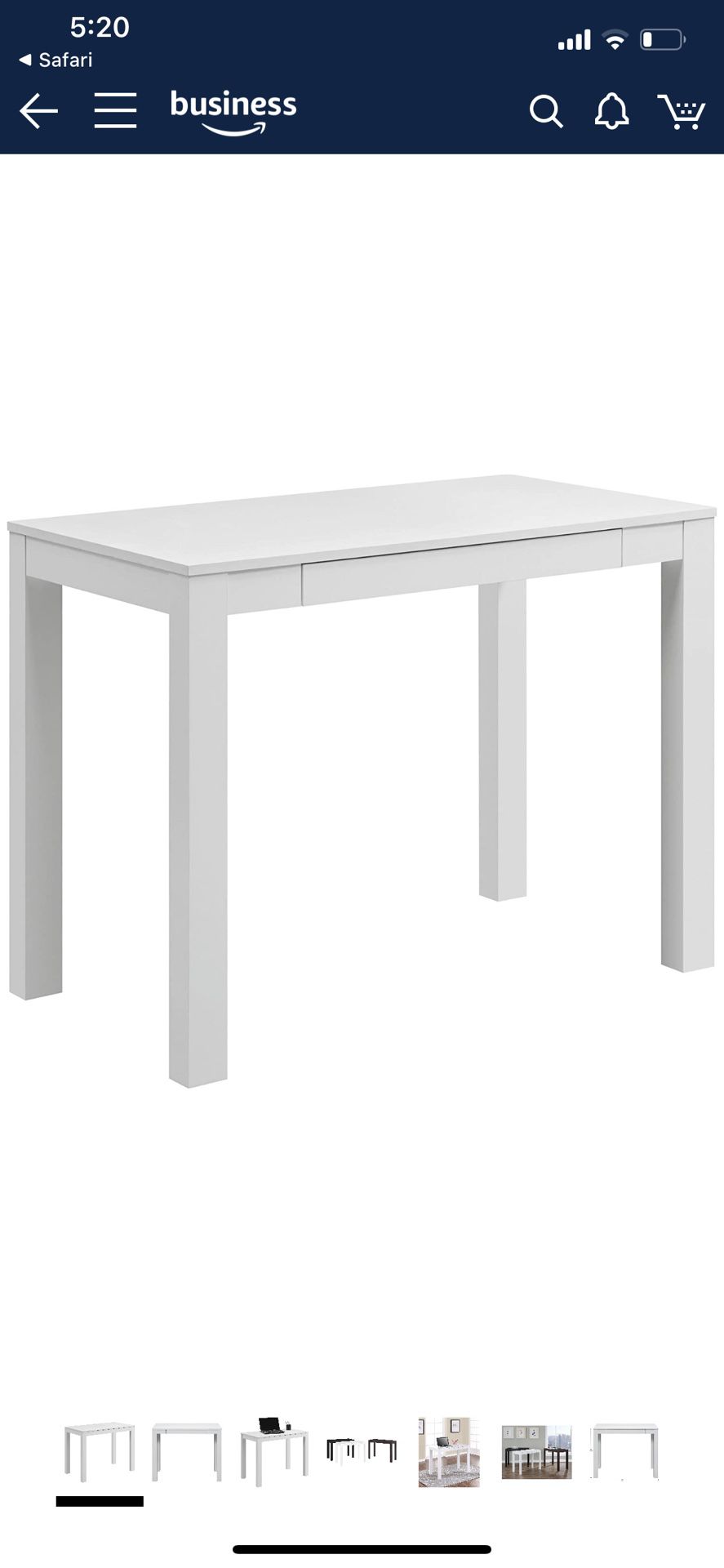 White Desk or Vanity (Brand New)