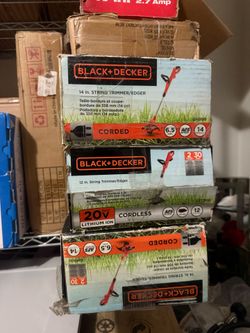 Black+Decker cordless Trimmer/Edger