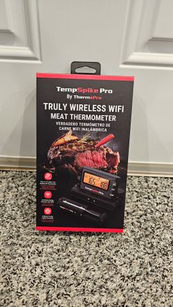 ThermoPro TempSpike Pro WiFi Bluetooth Wireless Meat Thermometer