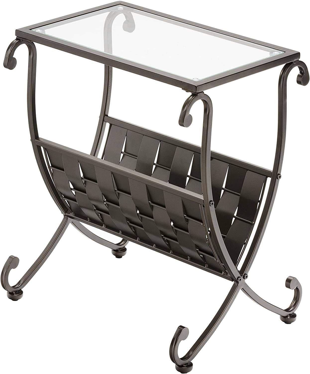 Magazine Rack Side Table