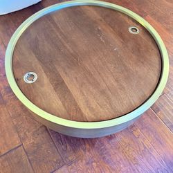 West Drum, Storage Coffee Table 32”