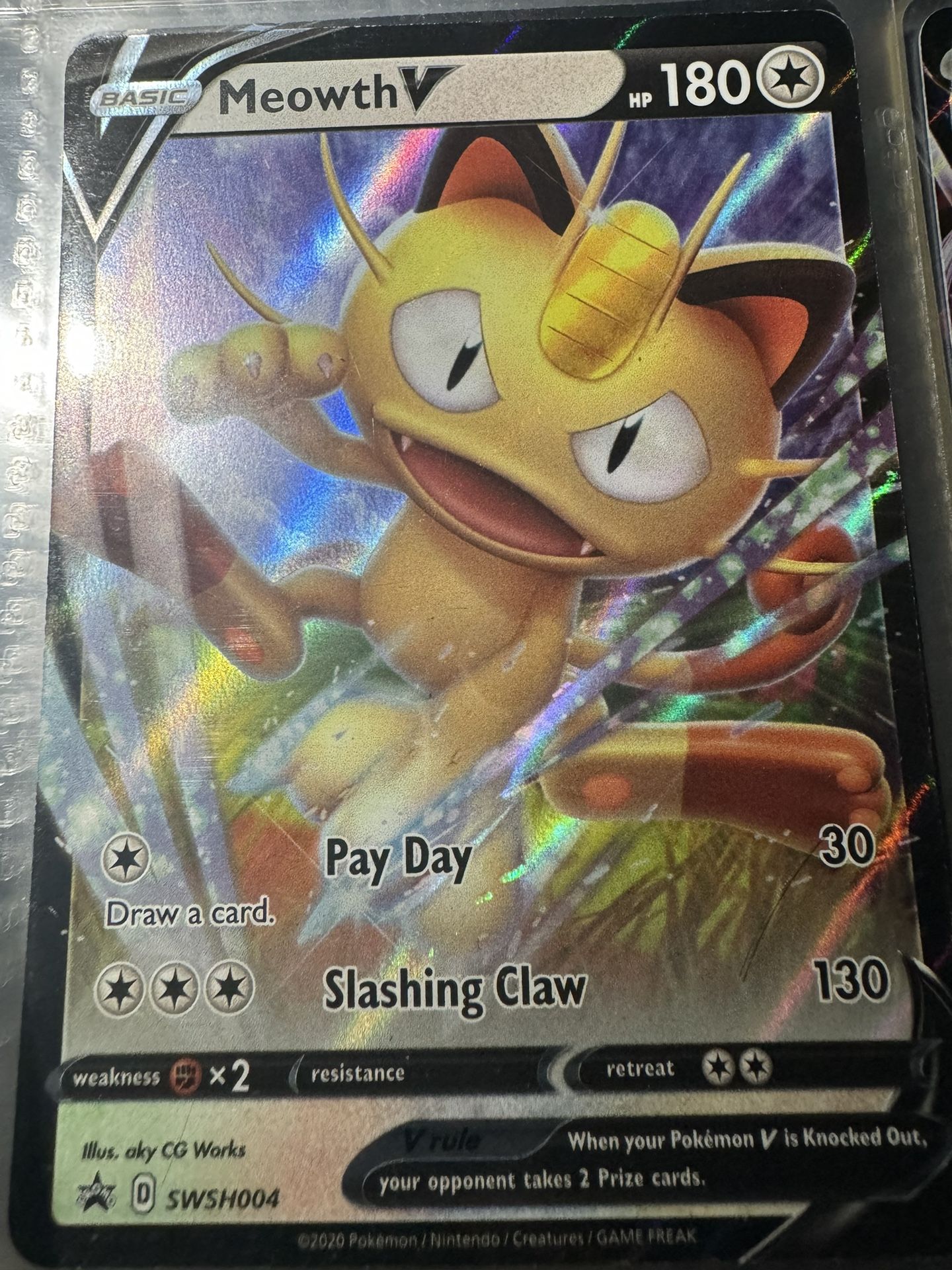 Pokemon Meowth V