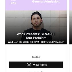 Wooli Hollywood Palladium 