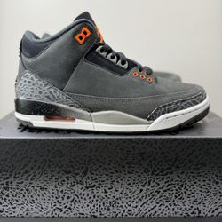Air Jordan 3 “Fear” Size: 8.5M (Lightly Worn)