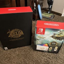 Last Minute In Hand Zelda Nintendo Switch OLED And Collectors Edition