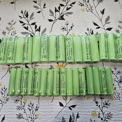 New never opened rechargeable 16 AAA and 16 AAA batteries. 32 total.