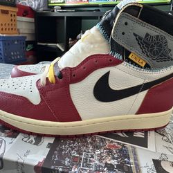 Brand New Jordan 1 x Union OG High sz 10