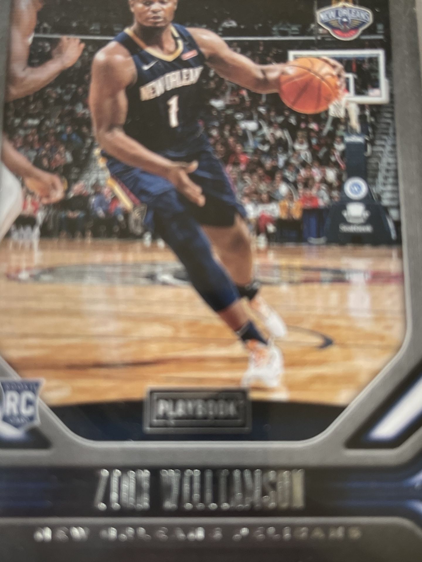 Zion Rookie Playbook Card Rare