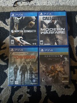 PS4 games