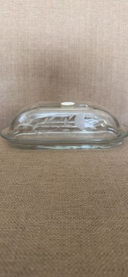 Glass Butter Holder