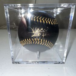 JUAN SOTO SIGNED BASEBALL AUTOGRAPHED W/QR-COA (METS YANKEES, NATIONALS) 766A