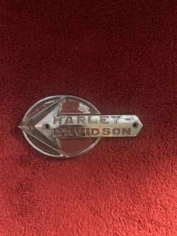 Harley Davidson, Vintage Gas Tank Emblem