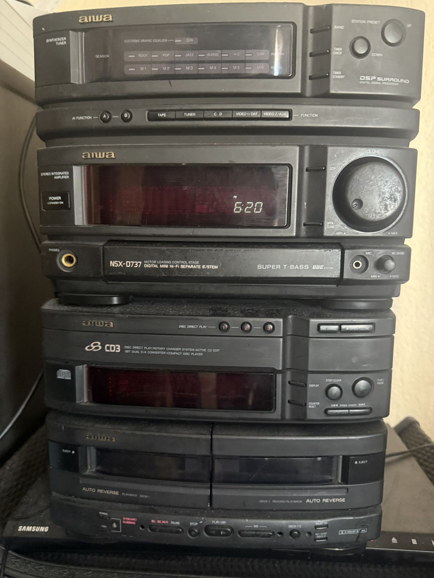 Aiwa NSX-D737 Stereo System