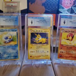 Pokemon Cards. Slabs. 