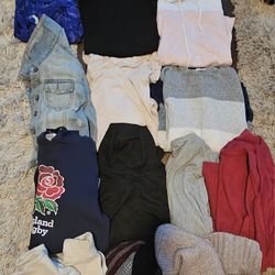 (16) Piece Lot Womans Size Large Winter Clothes 