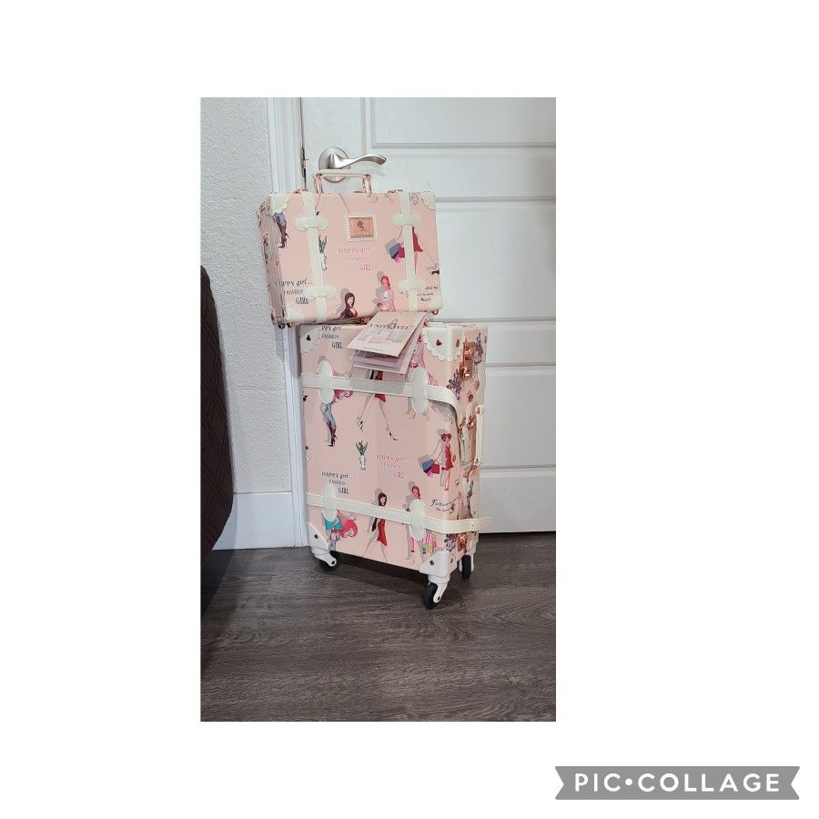 Unitravel Piece Vintage Luggage Set