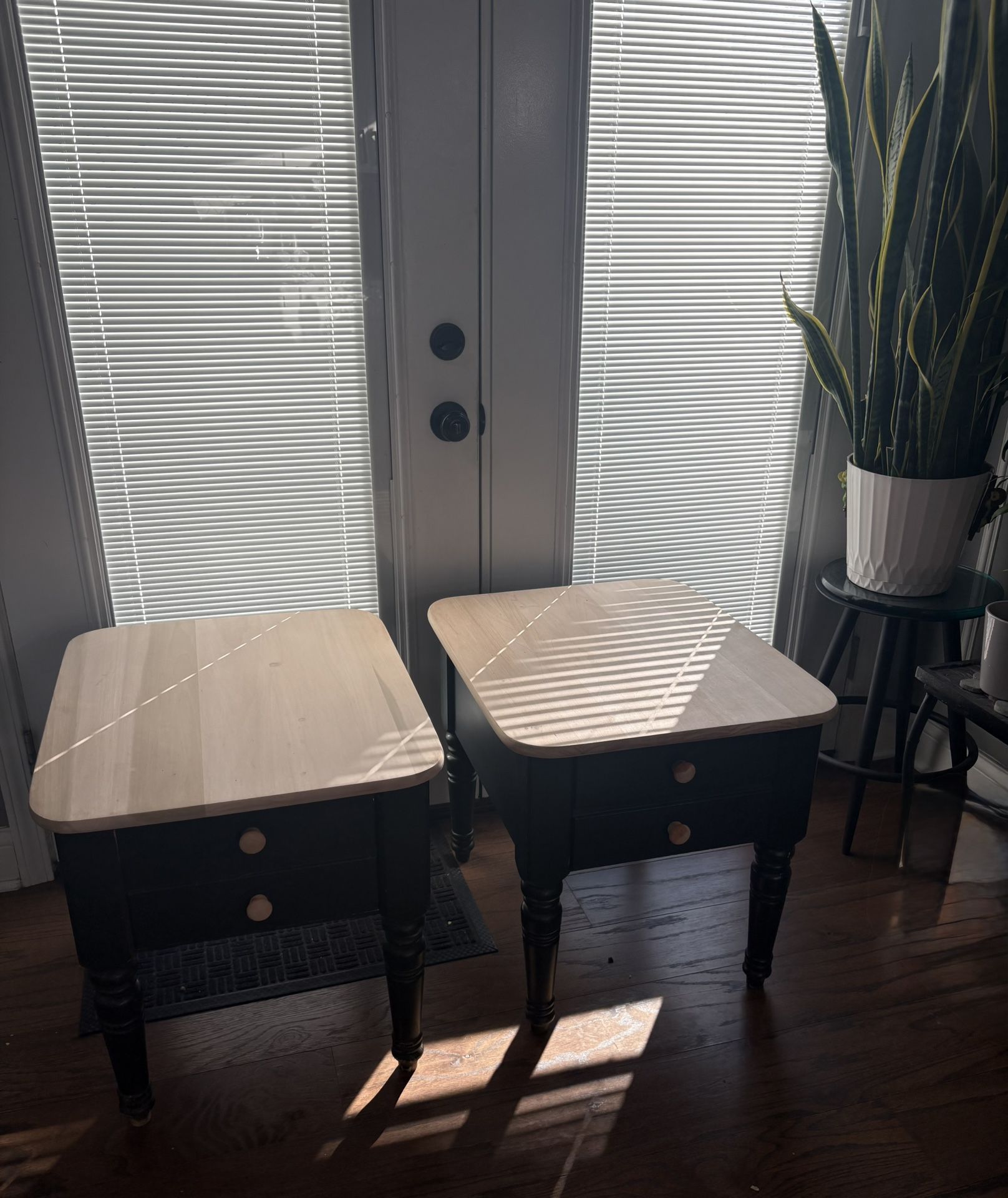 2 Side Tables $60 Firm
