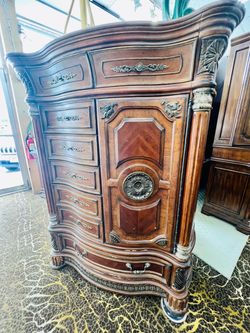 AICO By Michael Amini VILLA VALENCIA Chest Armoire